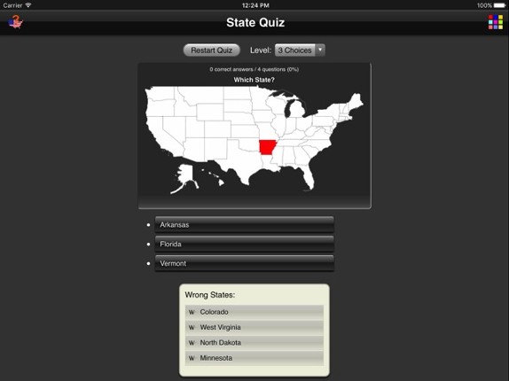 State Quiz screenshot