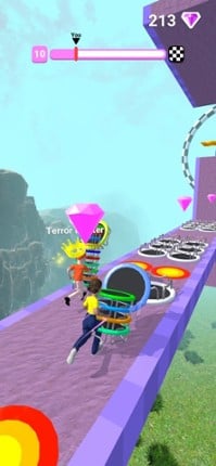 Trampoline Race screenshot