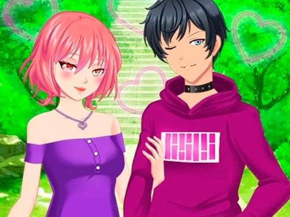 Anime Couples Dress Up Game Cover