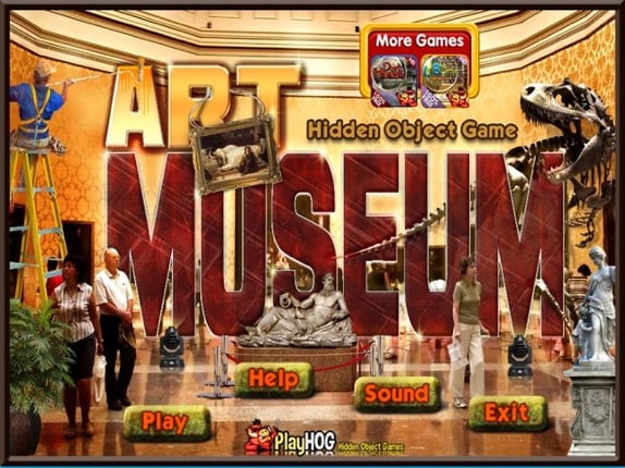 Art Museum Hidden Objects Game Image