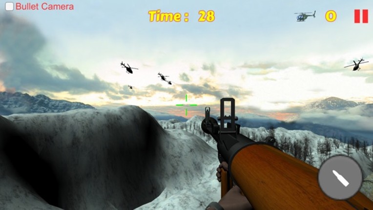 Bazooka Helicopter Shooting Sniper Game screenshot