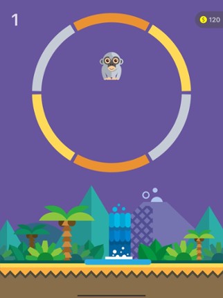 Bouncy colors - turn and jump screenshot
