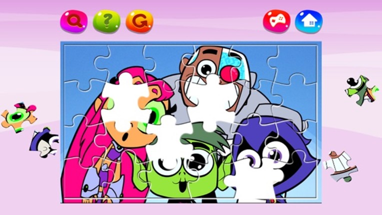 Cartoon Jigsaw Puzzles Box for Teen Titans Go Image