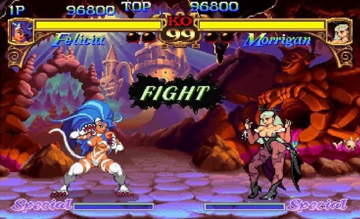 Darkstalkers: The Night Warriors screenshot