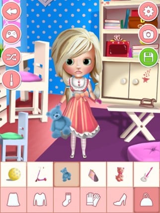 Dress up fashion dolls - make up games screenshot