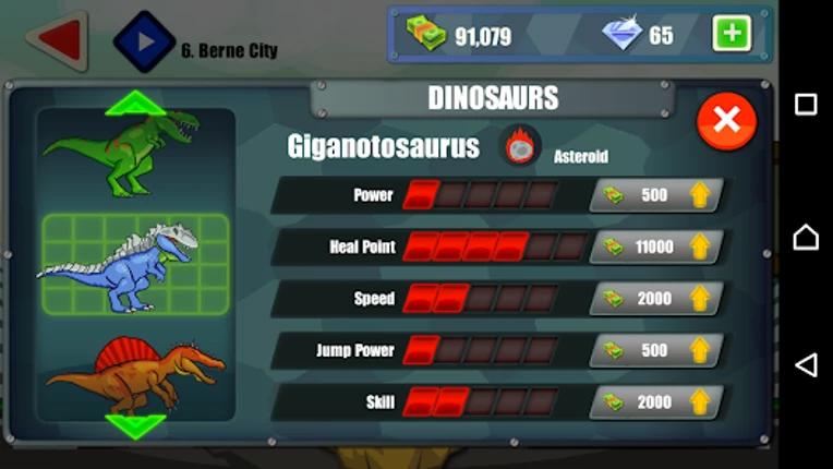 Jurassic Dinosaur City Rampage screenshot