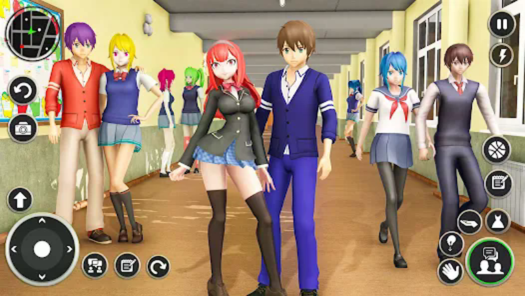 High school Girl Life Games 3D screenshot