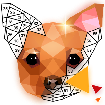 inPoly: Poly Art Puzzle Image
