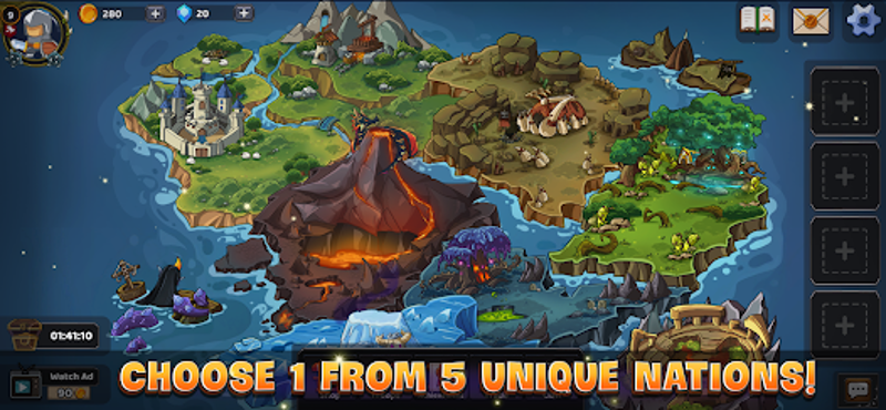 Mega War - Heroes Land screenshot