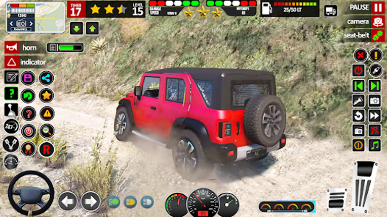 SUV Jeep Driving: 3D Jeep Game screenshot