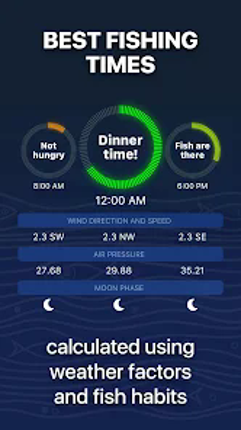Fishing Forecast - TipTop App screenshot
