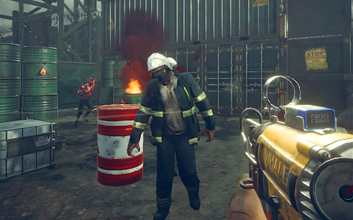 Zombie Harbor: Offline FPS screenshot