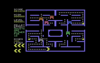 Doomed 'PETSCII' Pacman - Commodore Plus/4 Version Image