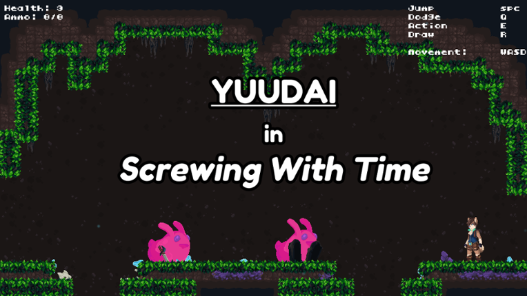 Yuudai in Screwing with Time Game Cover