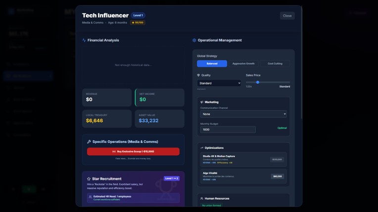 Global Business Tycoon screenshot