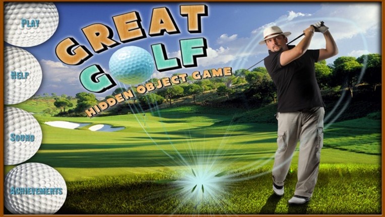 Great Golf Hidden Object Game screenshot
