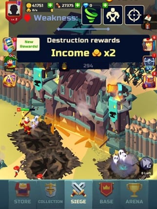 Idle Siege: Army Tycoon Game Image