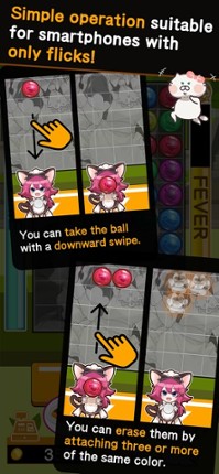 Neko Pazz:Speedy Match 3 Games screenshot