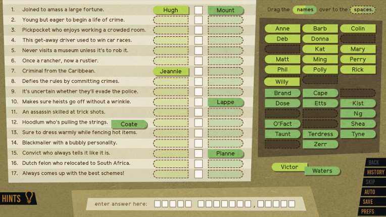 Puzzle Spy International screenshot