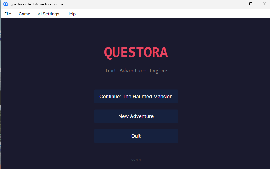 Games like Questora Adventure Game Engine with AI