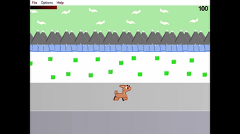 Reindeer Runner screenshot