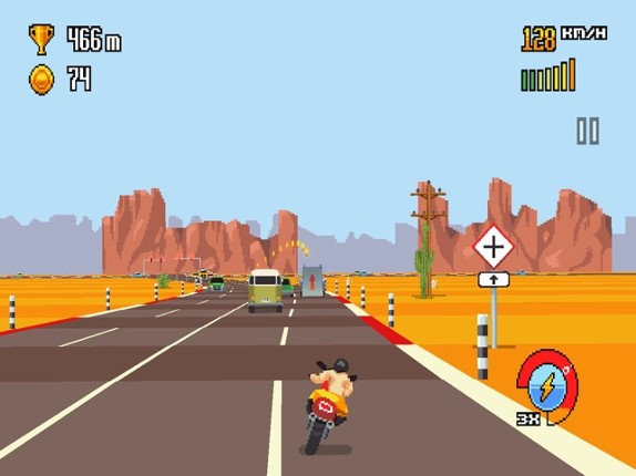 Retro Highway screenshot