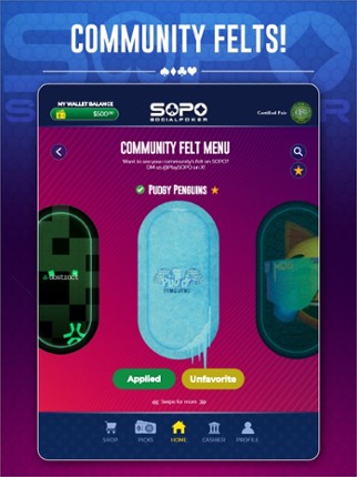 SoPo - Social Poker screenshot