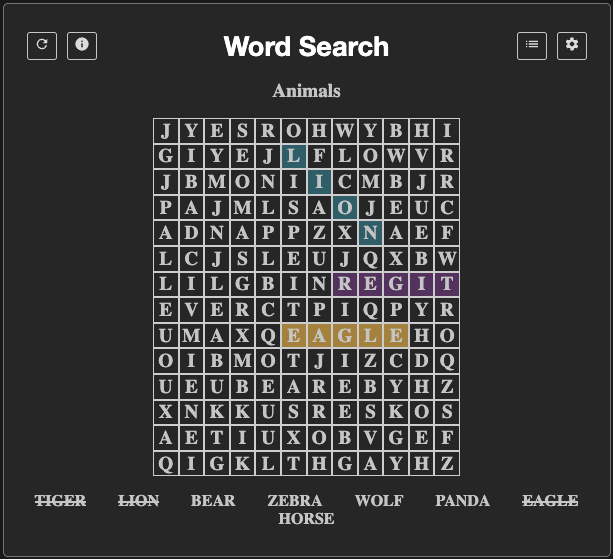 Games like Word Search
