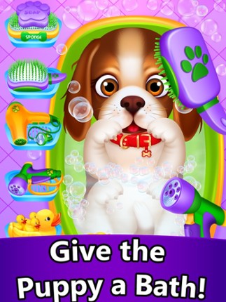 Baby Pet Vet Doctor - Dog, Cat & Animal Spa Games screenshot
