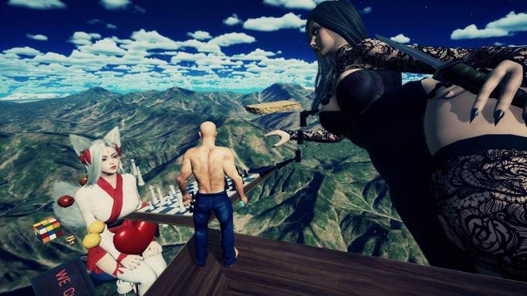 Bald Man Climbs Up screenshot