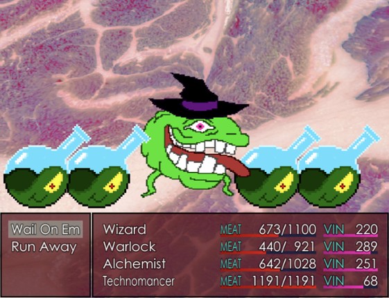 Blood Wizard Odyssey screenshot