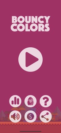 Bouncy colors - turn and jump screenshot