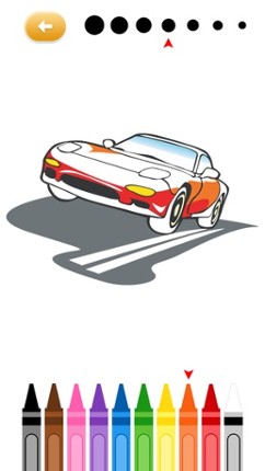 Cars Coloring Pages Printable Free For Girls And Boys screenshot