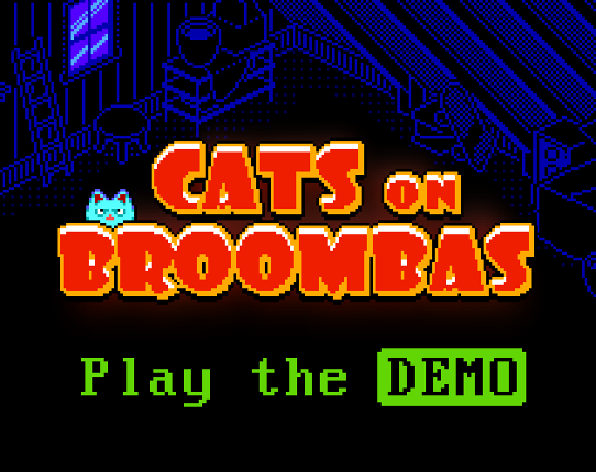 Cats on Broombas Game Cover