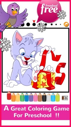 Christmas Coloring Pages For Kids And Toddlers! screenshot