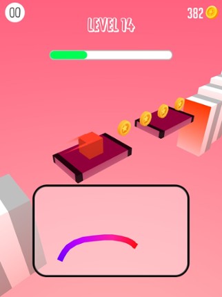 Draw Jump 3D : Bouncy Cube Image