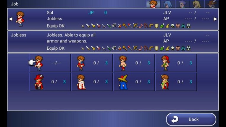 Final Fantasy Dimensions screenshot