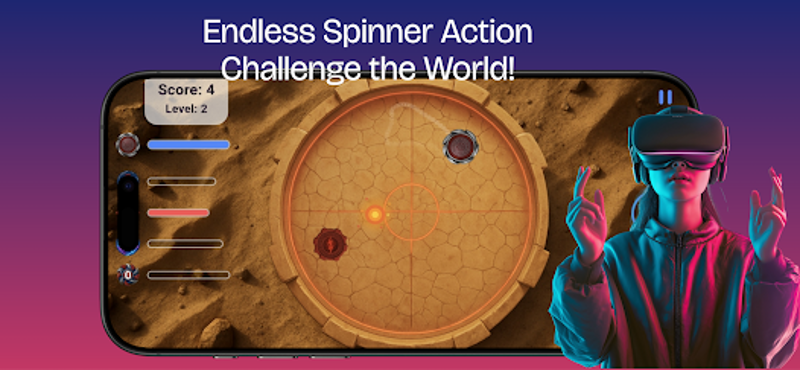 Spin Rush: Spinner Blade Arena screenshot