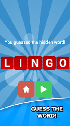 Lingo word game Image