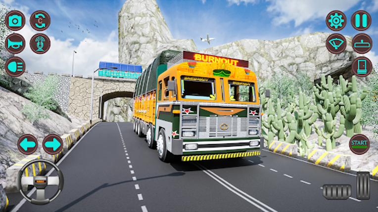 Indian Truck Offroad Cargo Sim screenshot
