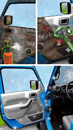 Car Wash ASMR Auto Repair Shop Image