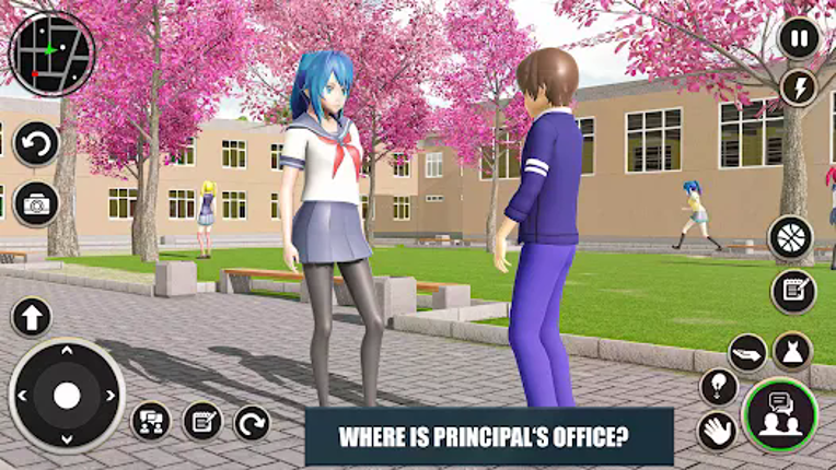 High school Girl Life Games 3D Image