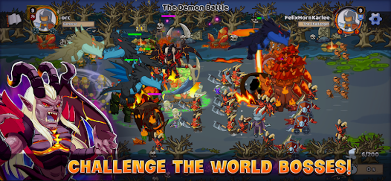 Mega War - Heroes Land screenshot