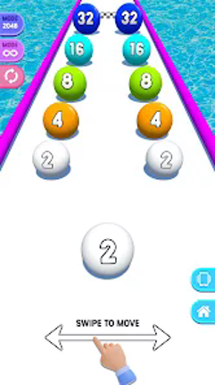 Number Ball 3D - Merge Games Image
