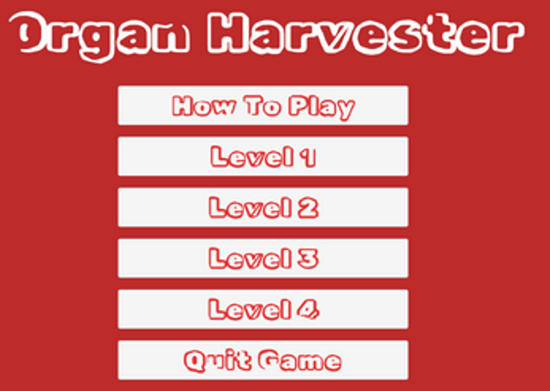 Organ harverster screenshot
