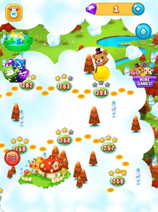 Jelly Jelly Crush - In the sky screenshot