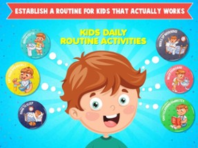 Kids Daily Routine Activities Image