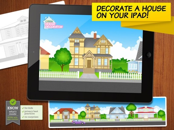 Little House Decorator - creative play for girls, boys and whole family - Free Image