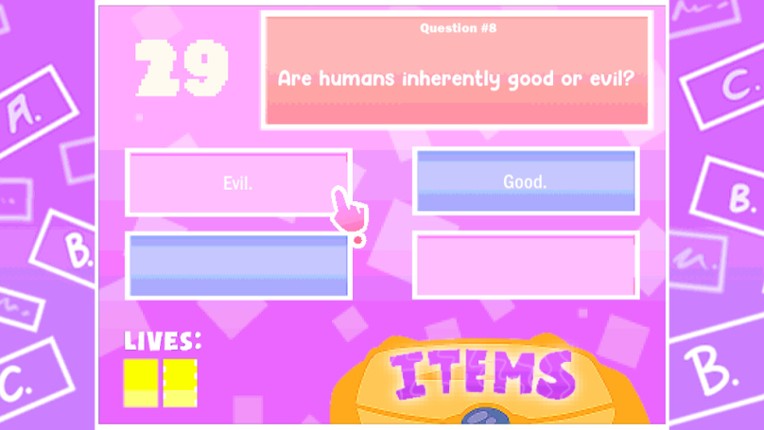 Mr. Pompy's Extravagant Quiz screenshot