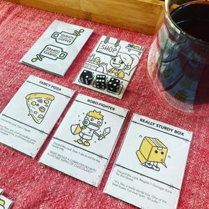 Quests Over Coffee - v1.2 [Localização PT-BR] screenshot